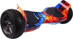 DESKOROLKA ELEKTRYCZNA TERENOWA DLA DZIECI MŁODZIEŻY DUŻE KOŁA HOVERBOARD BLUETOOTH LED 12