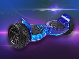 DESKOROLKA ELEKTRYCZNA TERENOWA DLA DZIECI MŁODZIEŻY DUŻE KOŁA HOVERBOARD BLUETOOTH LED 17