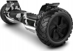 DESKOROLKA ELEKTRYCZNA TERENOWA DLA DZIECI MŁODZIEŻY DUŻE KOŁA HOVERBOARD BLUETOOTH LED 4