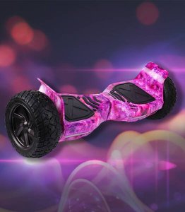 DESKOROLKA ELEKTRYCZNA TERENOWA DLA DZIECI MŁODZIEŻY DUŻE KOŁA HOVERBOARD BLUETOOTH LED 7
