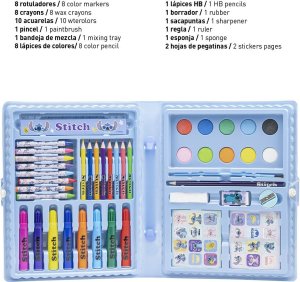 Jerry Fabrics STITCH - Zestaw papierniczy dla najmłodszych - Disney 3