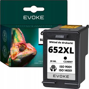 Tusz do HP 652 czarny XL | POWIĘKSZONY 20 ML 1