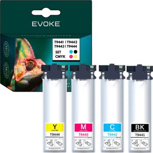 4x Tusz do drukarki Epson czarny + zestaw kolorów | T9941 T9942 T9943 T9944 1