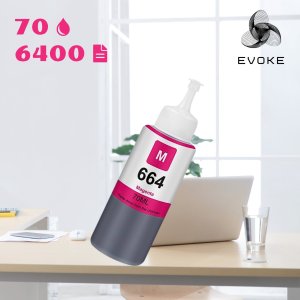 Tusz Evoke Tusz do drukarki Epson 664 czerwony XL | 70 ml | 6400 stron | T6643 2