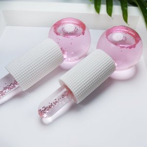 Kryształowe kule do masażu i chłodzenia skóry twarzy 7