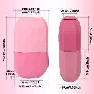 Yeye Silikonowy lodowy masażer do twarzy i ciała Czarny 5