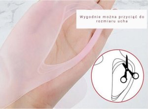 Yeye Silikonowa maska poprawiająca wchłanianie kosmetyków Różowy 10