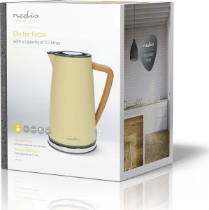 Czajnik Nedis KAWK510EYW czajnik elektryczny 1,7 l 2200 W Żółty 8