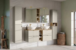 Szafka łazienkowa górna BELLA 83-20-74 20 cm dąb artisan COMAD 4