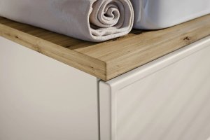 Szafka pod umywalkę nablatową BELLA CASHMERE 82-60-2S z blatem 60 cm kaszmir COMAD 5