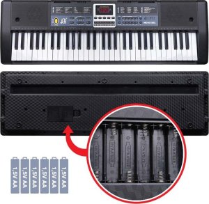 MQ 6136L KEYBOARD organy z mikrofonem dla dzieci 5