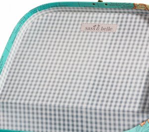 STARA MAPA - Dekoracyjne walizeczki dziecięce 3 szt. Sass&Belle 6