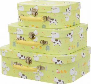 FARMA - Dekoracyjne walizeczki dziecięce 3 szt. Sass&Belle 3