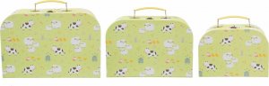FARMA - Dekoracyjne walizeczki dziecięce 3 szt. Sass&Belle 6