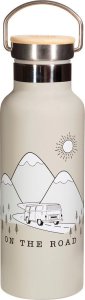 ON THE ROAD - Metalowa butelka na wodę 500 ML 1