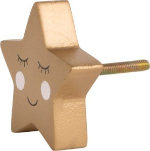 GWIAZDKA - Drewniana gałka do mebli Sass & Belle 2