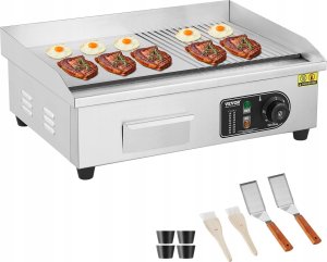 Półpłaski Komercyjny Grill Elektryczny 3200 W 1