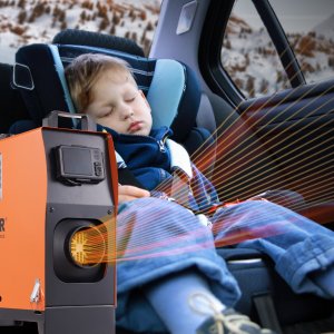 Nagrzewnica Samochodowa All-In-One 12 V z Aplikacją Bluetooth 5