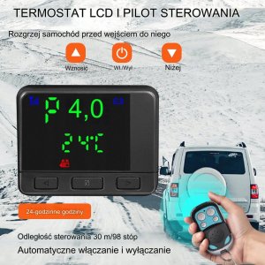 Vevor Nagrzewnica Powietrza Diesel Ogrzewanie Postojowe 12 V 4