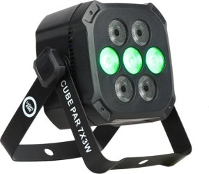 LIGHT4ME CUBE PAR 7X3W reflektor par oświetlenie sceniczne efekt świetlny LED RGB 3