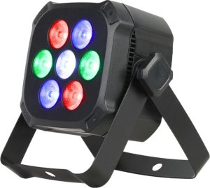 LIGHT4ME CUBE PAR 7X3W reflektor par oświetlenie sceniczne efekt świetlny LED RGB 4