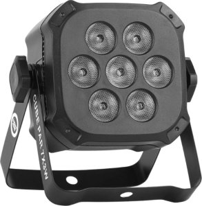 LIGHT4ME CUBE PAR 7X3W reflektor par oświetlenie sceniczne efekt świetlny LED RGB 6