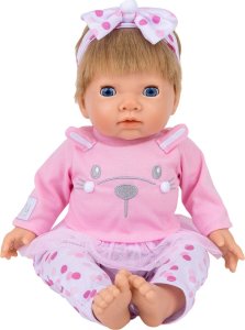 Schwarzkopf TINY TREASURES, Pink Bunny Baby, Blonde Hair Doll 4