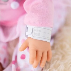 Schwarzkopf TINY TREASURES, Pink Bunny Baby, Blonde Hair Doll 5