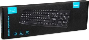 IBOX KLAWIATURA PRZEWODOWA ERIS  BLACK 6