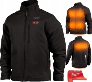 MILWAUKEE.HEATED JACKET M12HJBL5-0(XL) BLACK 2