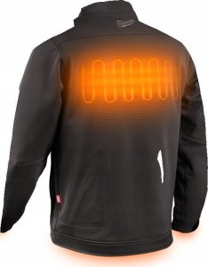 MILWAUKEE.HEATED JACKET M12HJBL5-0(XL) BLACK 10