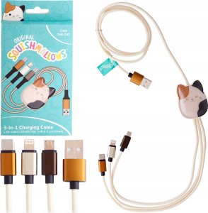 Squishmallows 3in1 charging cable (1.2M) Cam 1