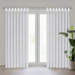 FIRANA GOTOWA ALEXANDRA NA SZELKACH 140 X 250 CM BIAŁY 1