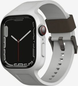 Pasek + etui UNIQ Monos 2in1 Apple Watch 4/5/6/7/8/9/SE 44/45mm szary/chalk grey 2