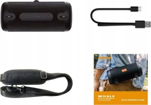 Głośnik Bluetooth + Aux 30w Wodoodporny Ipx7 Stereo / Jabees Whale 9
