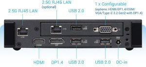 PC ASUS PN43-S-SN007AD Intel N97 Black 2