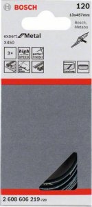 3-piece sanding belt set 13 x 455 mm, 120 Bosch 2608606219 5