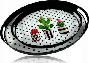 Zestaw tac dekoracyjnych owalnych 3