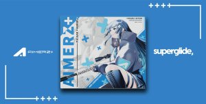 Pulsar Superglide V2 XL Aimerz Koharu Edition Pelės kilimėlis Stiklinis Pelės Kilimėlis 4