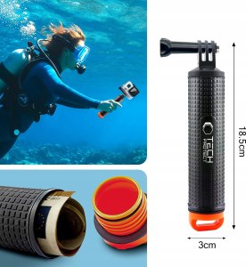 PGYTECH TECH-PROTECT GA100 FLOAT HAND GRIP GOPRO / DJI BLACK 3