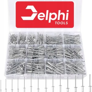 NITY ALUMINIOWE ZRYWALNE ZESTAW NITÓW do NITOWNICA RĘCZNA 500x 2.4 - 6.4mm 2