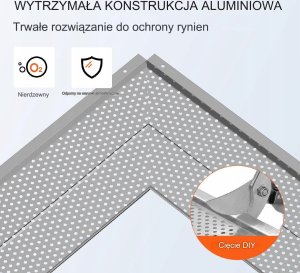 Osłonna Rynny 52 Elementy 2