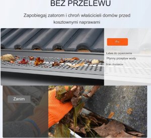 Osłonna Rynny 52 Elementy 3