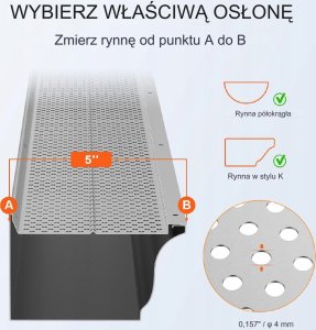Osłonna Rynny 52 Elementy 3