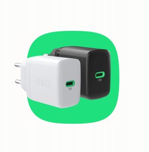 Greencell PowerSource Solo30 Biała Ładowarka sieciowa 30W USB-C Power Delivery 5
