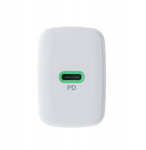 Greencell PowerSource Solo30 Biała Ładowarka sieciowa 30W USB-C Power Delivery 7