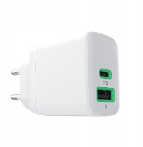 Ładowarka Green Cell PowerSource Duo30 1x USB-A 1x USB-C 3 A (CHARB-GC-30AC-W) 6