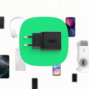 Ładowarka Green Cell PowerSource Duo30 1x USB-A 1x USB-C 3 A (CHARB-GC-30AC-B) 4
