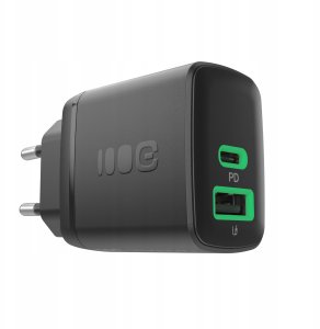 Ładowarka Green Cell PowerSource Duo30 1x USB-A 1x USB-C 3 A (CHARB-GC-30AC-B) 9