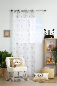 Pufa dla dziecka COQUIN zebra, Ø 40 cm 5